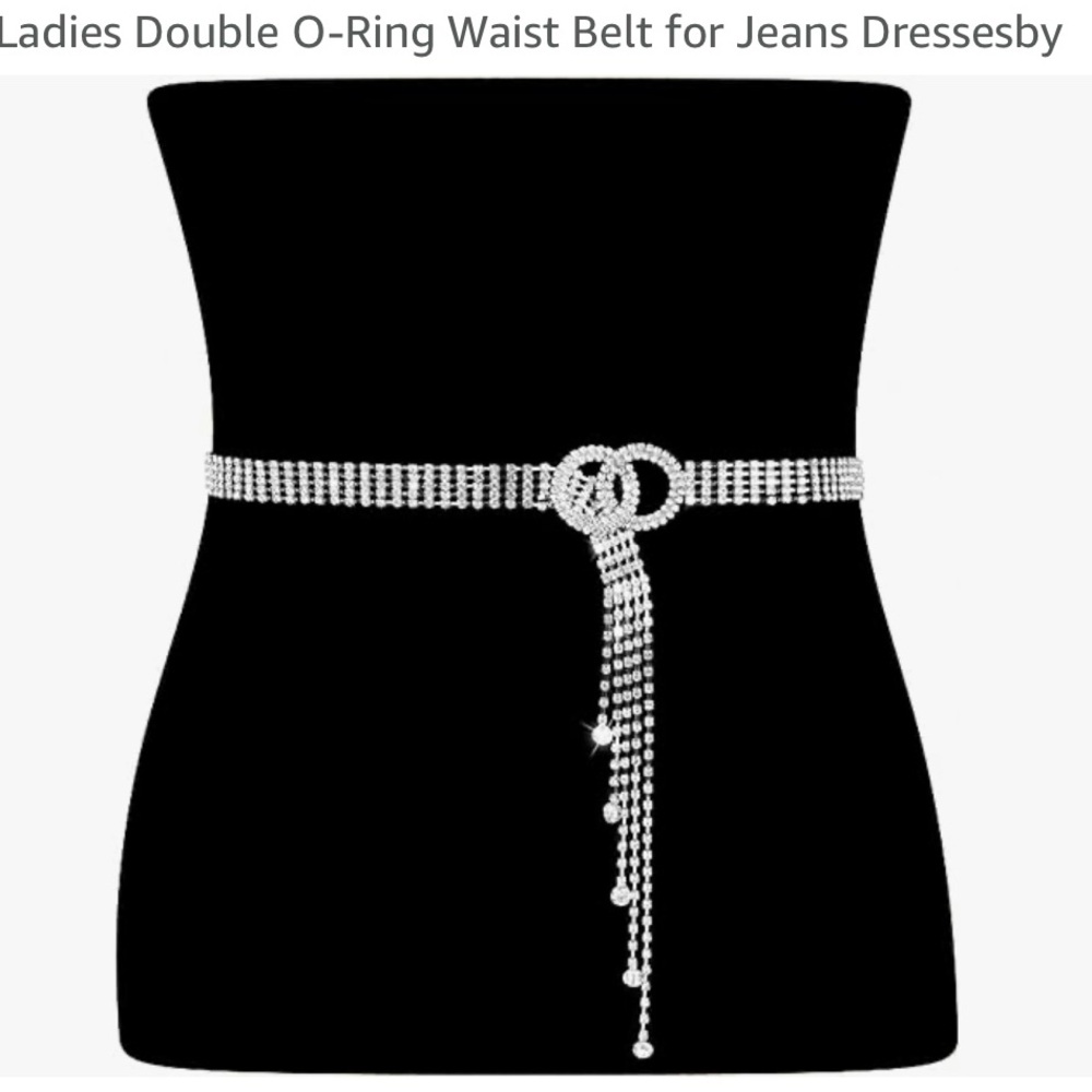 Elegant Rhinestone Belt